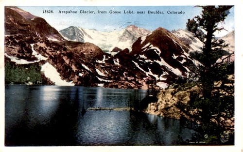 Arapahoe glacier boulder - arapahoe,