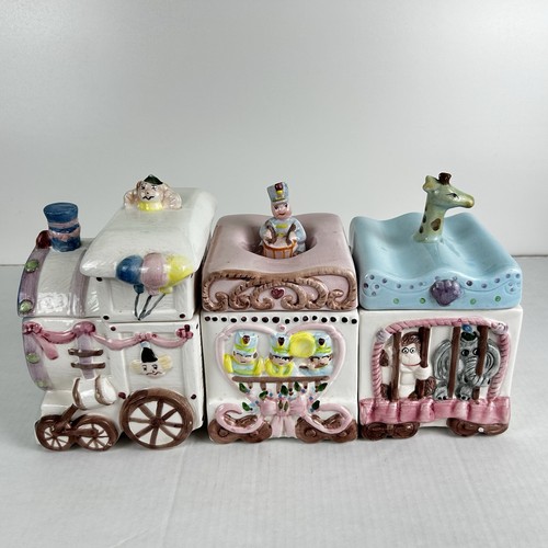 Piece circus train ceramic - circus,