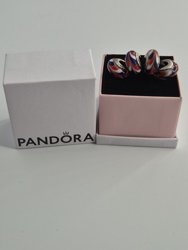 Genuine pandora red white blue - red,