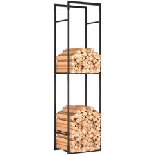 Outsunny Metal Firewood Log