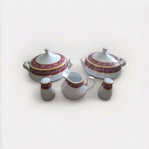 Waterside fine china red - fine, &