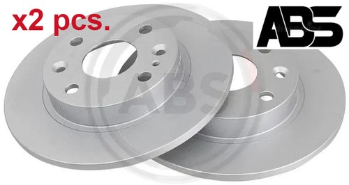 Pcs rear brake disc - brake, set