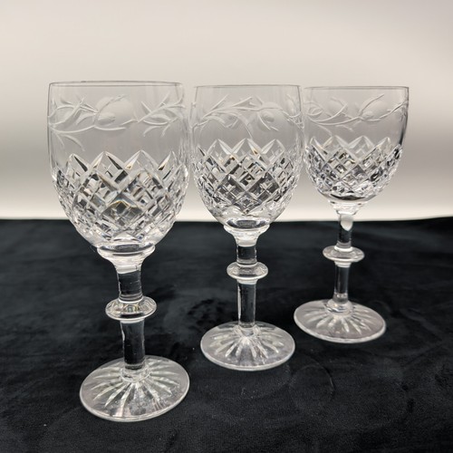 Wordsley crystal wine glasses - wordsley,