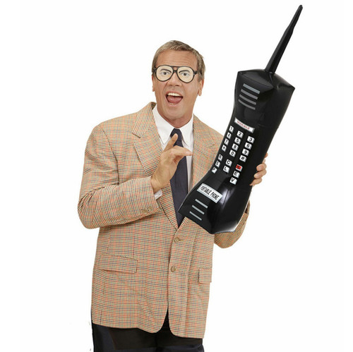 Inflatable retro mobile phone - inflatable,