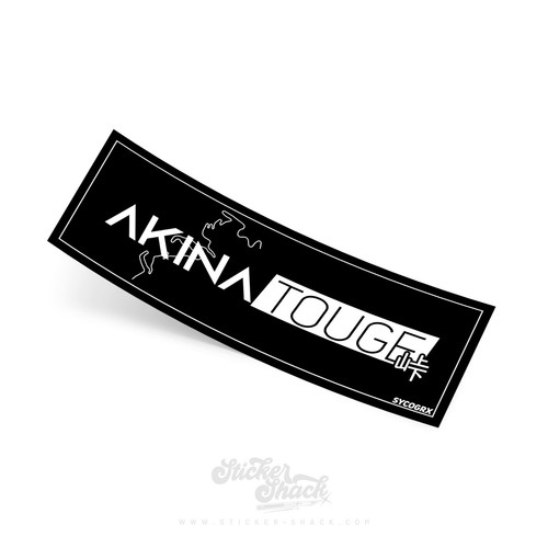 Akina touge slap - slap, sticker