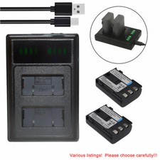 Battery or Charger For Canon NB-2L VIXIA HF R10 HF R100 HF R11 HG10 HV20 HV30