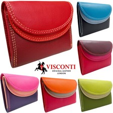 Mini Purse Real Leather Colourful RFID Tap & Go Pocket Visconti New Boxed RB126