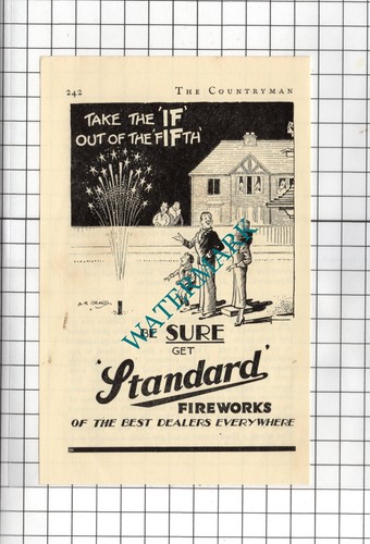 Standard fireworks 1934 - fireworks,