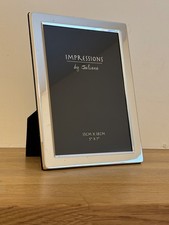 Silver Plated Photo Frame 5 x 7" Impressions By Juliana