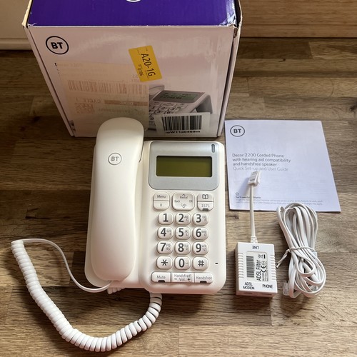 Decor 2200 corded telephone - bt,