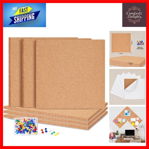 Self adhesive square cork - cork, wall