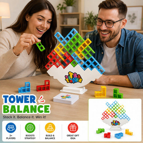 Tower balance stacking - balance,
