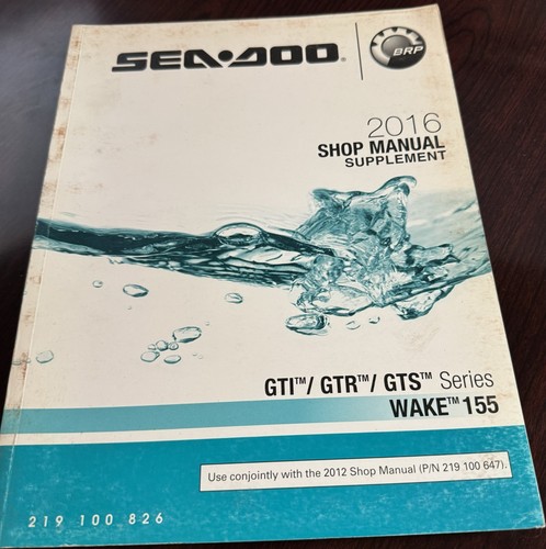 2016 sea doo gti gtr - 2016, wake