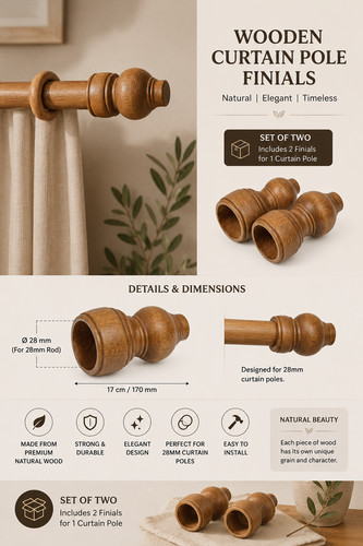 Premium wooden curtain - premium,