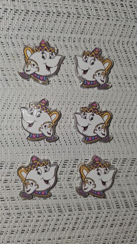 Mrs potts and chip - and, acrylic