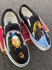 Customized bob marley vans - customized,