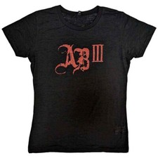 Alter Bridge Ladies T-Shirt: AB III Red Logo  (Small)
