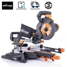Evolution R210SMS-300+ Sliding Mitre Saw With TCT Multi-Material Cutting Blade