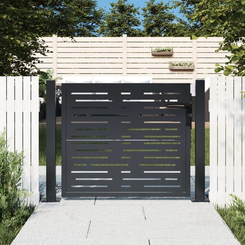 Garden gate anthracite - anthracite, steel