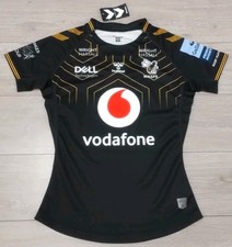 NEW - Wasps Rugby Home Shirt 2021/2022 - Hummel Medium Pro Player GPS Jersey Top