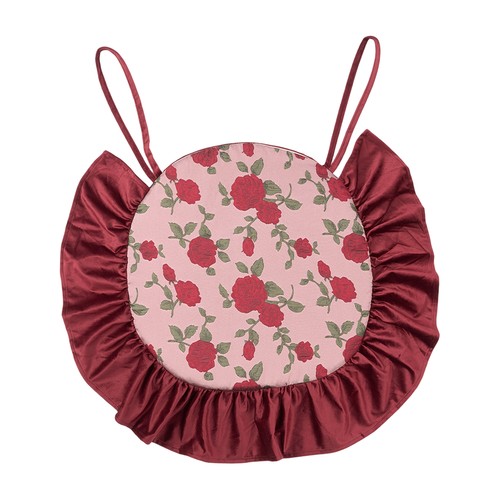 Rose seat pads with - rose,