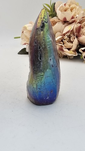 Angel aura sphalerite freeform