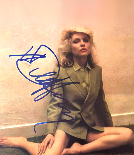 Debbie harry blondie signed - debbie,