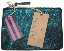 Jack Wills Blue Glitter Zipped
