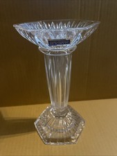 Marquis Waterford Crystal Reversible Vase / Candle Holder Made In Germany 19cm