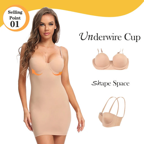 Women seamless full - seamless, slip