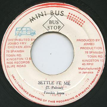Frankie jones settle fe me - frankie,
