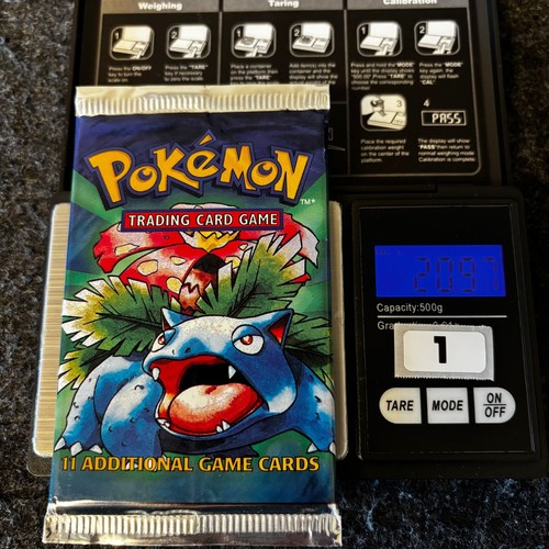 Pokemon base set booster pack - base,