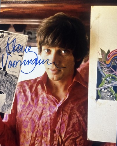 Klaus voorman signed 8x10 - klaus,