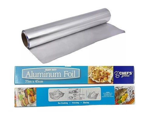 Aluminium foil roll - aluminium,