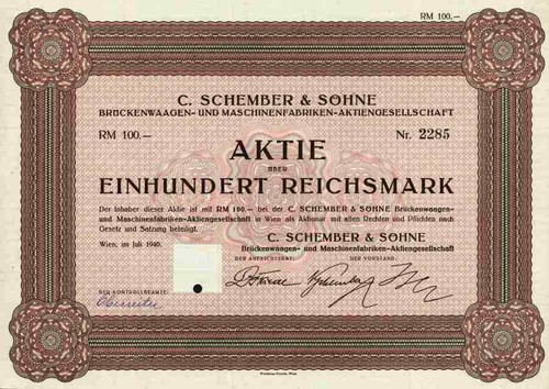 Schember berkel scales - c.,
