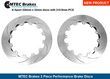 K-Sport 330mm x 32mm discs