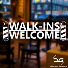 Barber Shop Walk-Ins Welcome