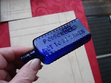 MINT ! HOB NAIL 4oz  POISON BOTTLE