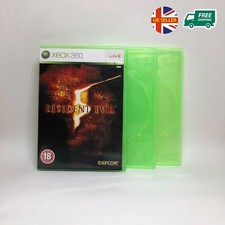 Replacement Game Case for Microsoft Xbox 360 Empty Green Box Disk CD DVD Card UK