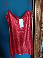 NEW Zara Size L size 14 16 Red
