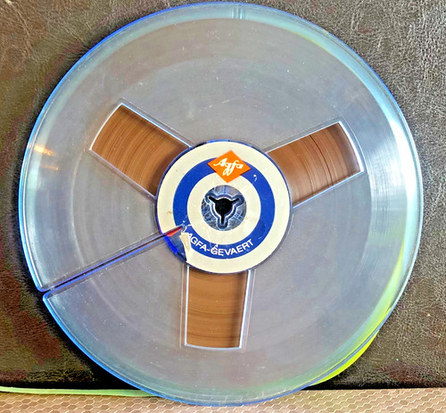 One used agfa reel to - 7",