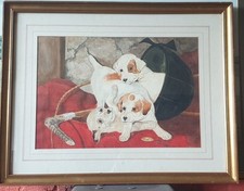 Jack Russell Watercolour Painting Original Artwork