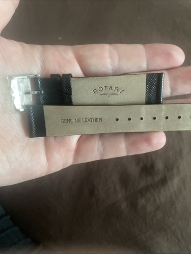 Rotary leather wrist watch - rotary,