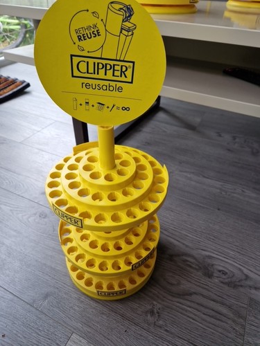 Clipper lighter display stand - lighter,
