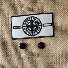 Stone Island Reflective badge