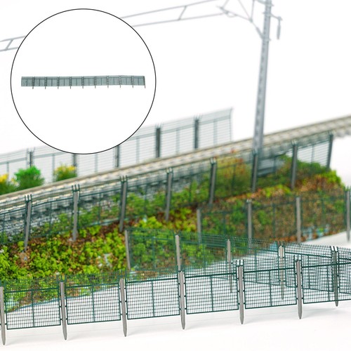 Model railway scenery fence - scenery,