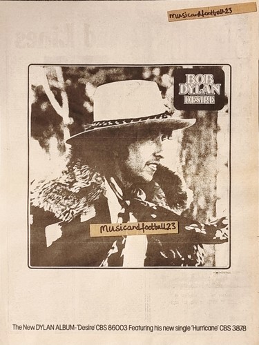 Bob dylan desire - bob,