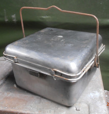 No.2 cooker.Cooking pot set.Used condition. Dated 1965 and 1968. Daimler Ferret