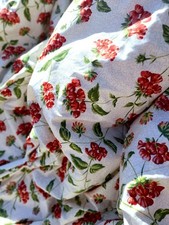 Large Pair Vintage Jane Churchill Evesham Curtains - Fleece Lined - # 2