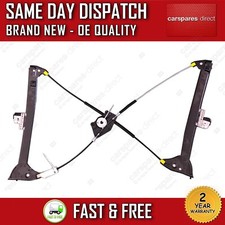 VW NEW BEETLE FRONT RIGHT WINDOW REGULATOR 1998-2010 DRIVER SIDE WITHOUT MOTOR